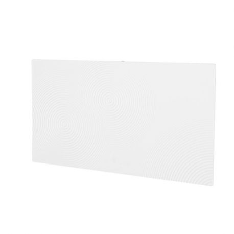 Radiateur électrique design Atlantic Irisium Serenity connecté - Blanc - Horizontal - 1000W