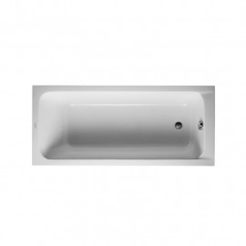 Baignoire acrylique D-Code Duravit - Rectangulaire - 1700 x 750mm - Sur pieds - A encastrer - Blanc