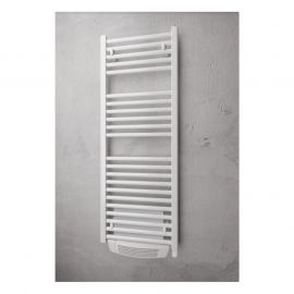 Sèche-serviettes série Myre - Electrique - Avec soufflerie - 700+1000W - Blanc