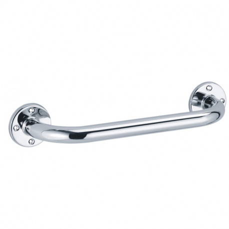 Barre d'appui droite Pellet - Ø 25 mm - 300 mm - Chromé