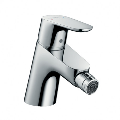 Mitigeur bidet Focus C2 Hansgrohe - Cartouche à 2 vitesses - Tirette et vidage