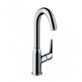 Mitigeur de lavabo 240 Novus Hansgrohe - Bec pivotant 120° - Avec tirette et vidage