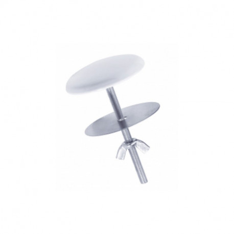 Cache trou classique Pellet - Ø50 mm - Blanc