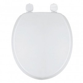 Abattant de WC double universel Marine OLFA - Descente manuelle - Blanc - Anti-bactérien