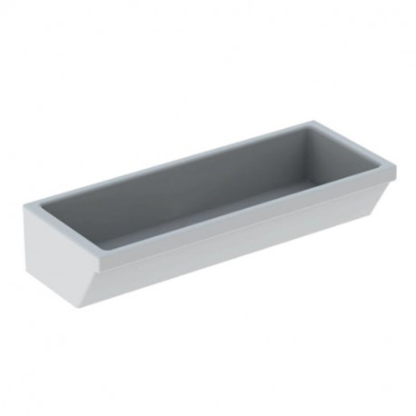 Lavabo collectif Publica Geberit - 100cm - Sans trop-plein - Blanc