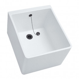 Cuve à laver Publica Geberit - 50x60x37.5cm - Blanc