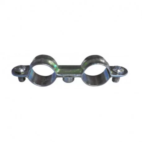 Sachet de 10 colliers doubles ING Fixations - Taraudage M7x150 - diamètre ø14mm