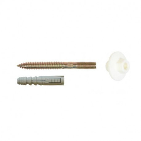 Fixation pour lavabo et WC suspendu ING fixations - ø10mm - Longueur 140mm
