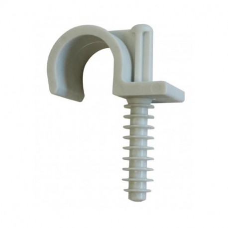 Boîte de 100 fixations Fix-Ring ING Fixations - Pour gaines et tubes - Ø16mm