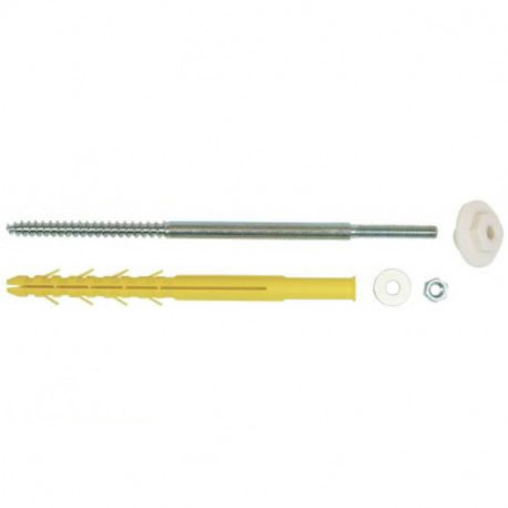 Sachet de 2 chevilles lavabo ING Fixations - Sur doublage plaque de plâtre - Longueur 240mm - ø12