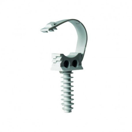 Boîte de 100 fixations Fix-Ring + ING Fixations - Pour tubes électriques - Ø16mm