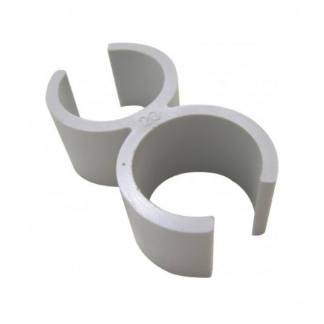 Boîte de 100 fixations Fast-Ring ING Fixations - Pour tube sur tube existant - Ø16-16mm