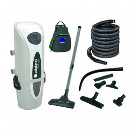 Pack aspiration centralisée C.Axpir® Dynamic Aldes - 1700W - 289m3/h - 68dB - Avec set d'accessoires de nettoyage