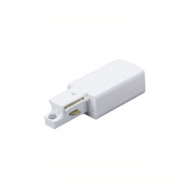 Alimentation pour rail GB 12 Aric - Terre à gauche - Blanc