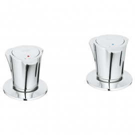 Paire de robinets pour bidet Costa Grohe - Chromé - Gamme Professionnelle