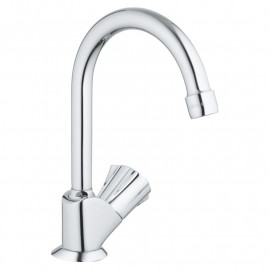 Robinet monofluide Costa Grohe - Eau froide - 1/2" - Chromé - Gamme Professionnelle