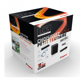 Pack petit tertiaire 10" Legrand - Jusqu'à 8 prises RJ45