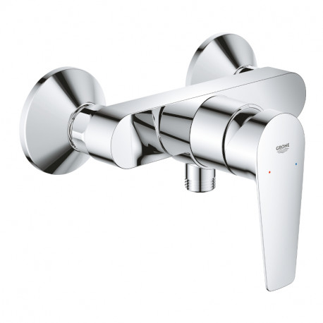Mitigeur douche Bauedge Grohe - Monocommande - Chrome - Gamme Professionnelle