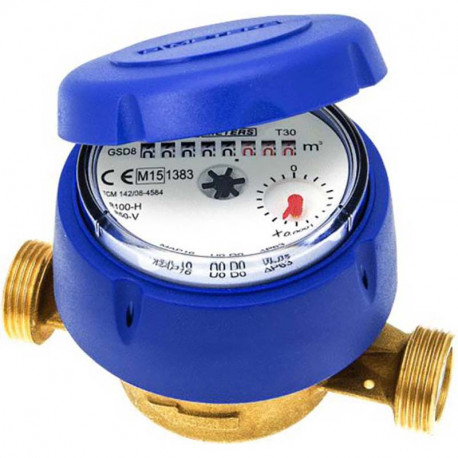 Compteur divisionnaire d'eau froide Sferaco - Calibre 15 et 20 - Fileté Mâle BSP