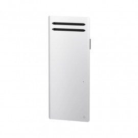 Radiateur vertical à chaleur douce Sensual Intuis - 1000 W - Blanc satiné