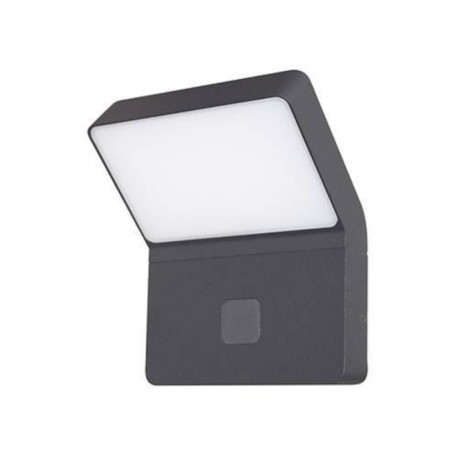 Applique murale extérieure Luxi 175 Sensor Indigo - 9W - 4000K - Détecteur de mouvement - Anthracite