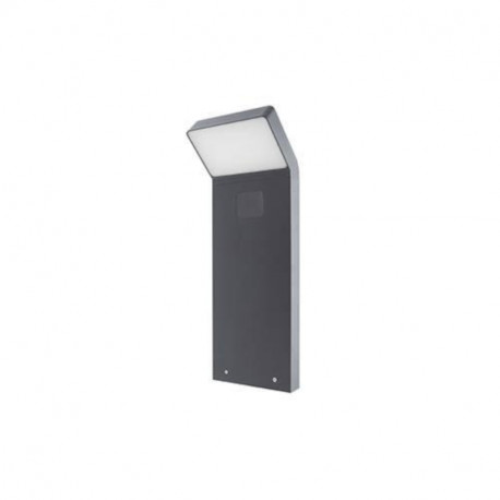 Potelet Luxi 175 Sensor P Indigo - Avec détecteur - 9W - 4000K - IP54 - Anthracite
