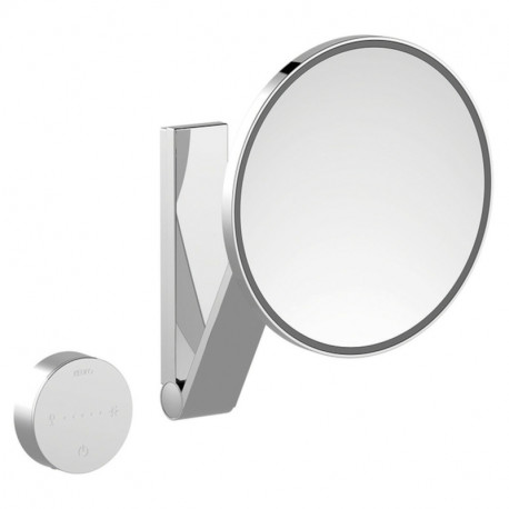 Miroir agrandissant LED ILook_Move Keuco - A commande sans fil - Aluminium