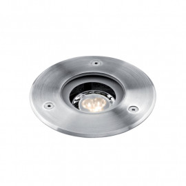 Spot de sol encastré Aquasol Mini R Aric - Rond - 230V - GU10 - 35W - IP67 - Aluminium
