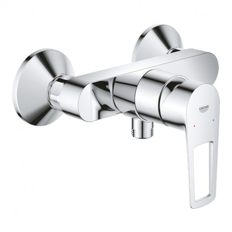 Mitigeur douche BauLoop Grohe - Monocommande - Chrome - Gamme Professionnelle