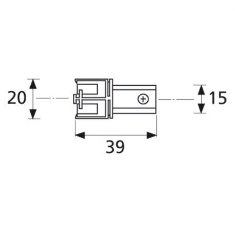 Connexion R126 Aric - Pour rails TBT - 12V