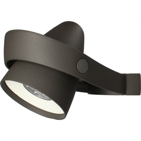 Applique LED Bronte Arlux - 6W - 3000K - Anthracite