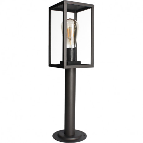 Borne lumineuse LED Solweig Arlux - E27 - 7W - 2700K - Anthracite