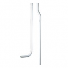 Tube de chasse coudé TCC32 Siamp - pour réservoir haut - Ø 32mm - Blanc