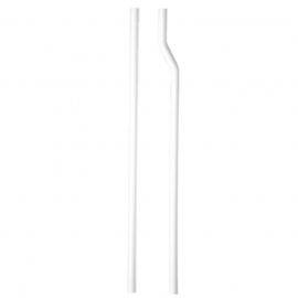 Tube de chasse droit TCD32 Siamp - pour réservoir haut - Ø 32mm - Blanc