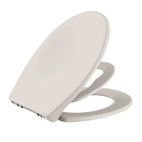 Abattant de WC Generations premium Siamp - Déclipsable - Entraxe 95-185 mm - Blanc - Avec siège enfant