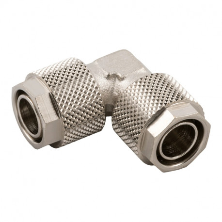 Adaptateur tube à tube coudés RS PRO - ø10mm - Laiton