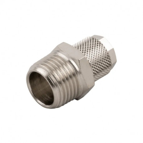 Adaptateurs droits filetés hydrauliques RS PRO - R 1/2 Mâle - 12mm