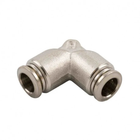 Lot de 10 adaptateurs tube à tube coudés RS PRO - ø10mm vers ø10mm - Laiton