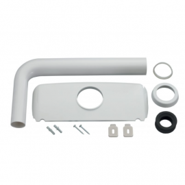 Kit de montage semi-bas Siamp - Pour réservoirs de chasse Rondo, Scala et Primo - Blanc