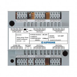 Distributeur d'étages 4 directions Aiphone - pour alimentation 24 V DC