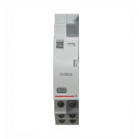 Contact auxiliaire inverseur + contact signal défaut inverseur (CA+SD) Legrand - DX³ - 6A 240V~ - 1 module