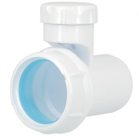 Soupape anti-vide CA40 Nicoll - Ø 40mm - Polypropylène - Blanc - A visser