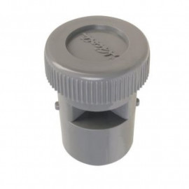 Clapet aérateur équilibreur de pression SAV sans DTA Nicoll - Ø 32/40mm - PVC - Gris