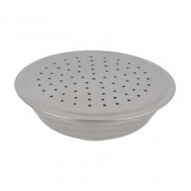 Pomme de douche Hydrosenso Nicoll - Ø 80mm - 12.1L/min - Laiton - Chromé