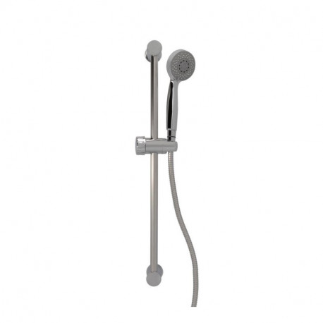 Ensemble de douche Hydrosenso Nicoll - 3 jets - Avec barre Lisa - Chrome