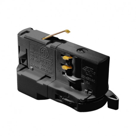Adaptateur de spot pour rail Track III Surface Indigo - 10A - Noir