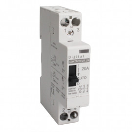 Contacteur J/N Digital Electric - 20A - 230V - A vis