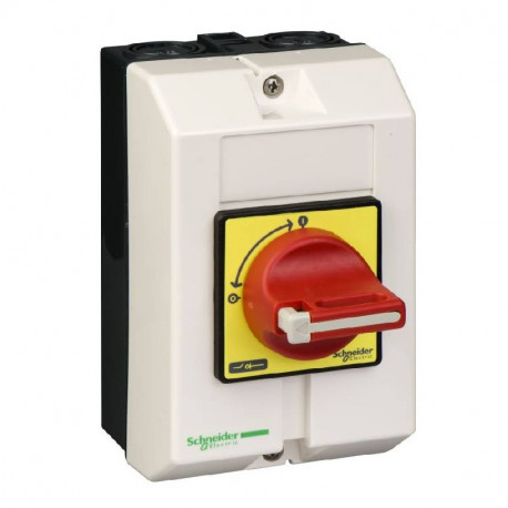 Interrupteur sectionneur en coffret Schneider Electric - 3P - 20A - 7.5 kw