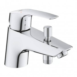 Mitigeur bain-douche Eurosmart Grohe - Monotrou - Chrome - Gamme Professionnelle