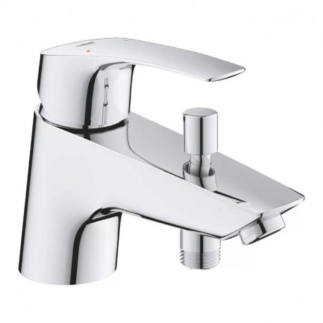 Mitigeur bain-douche Eurosmart Grohe - Monotrou - Chrome - Gamme Professionnelle